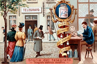 Telegraph office, c1900 de Unbekannt