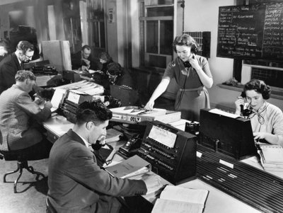 Central telefônica, 1956 de Unbekannt