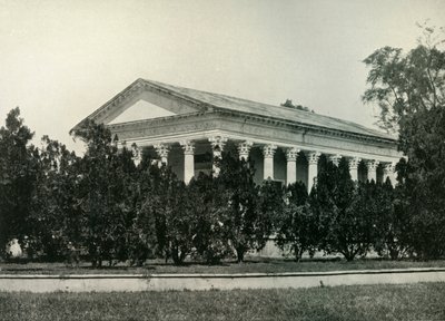 Templo da fama em Barrackpore, 1925. de Unbekannt
