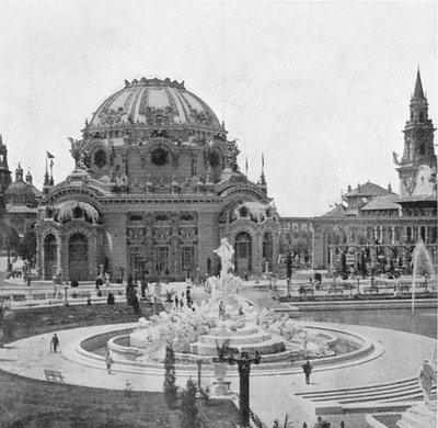 Templo da Música na Exposição Pan-Americana de Buffalo, 1901 de Unbekannt