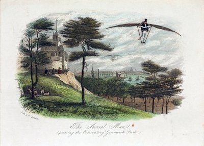 "The Aerial Man", Greenwich, Londres de Unbekannt