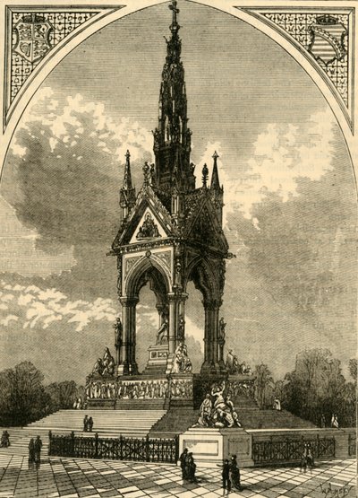Albert Memorial, c1876. de Unbekannt