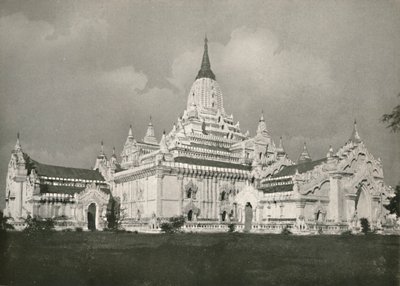 O pagode de Anauda, Pagau, 1900. de Unbekannt