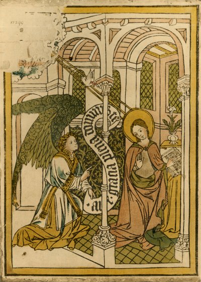 A Anunciação, 1915. de Unbekannt