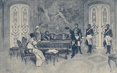 A prisão de Fernando, 1807, 1896. de Unbekannt