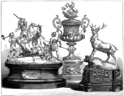 A placa do prêmio Ascot, 1875 de Unbekannt