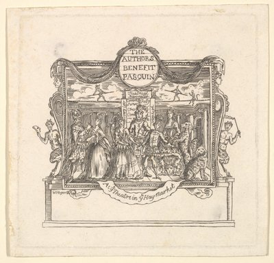 Os autores beneficiam: Pasquin, 1736. de Unbekannt