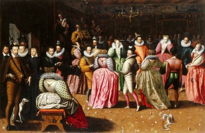O Baile na Corte de Henrique III da França, 1575-1600. de Unbekannt