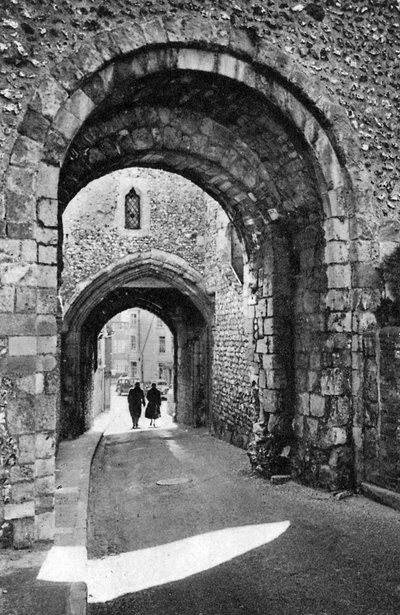 The Barbican Arches, Lewes, East Sussex, c1900s-c1920s de Unbekannt