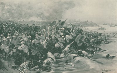A Batalha de Aboukir, 1799, 1896. de Unbekannt
