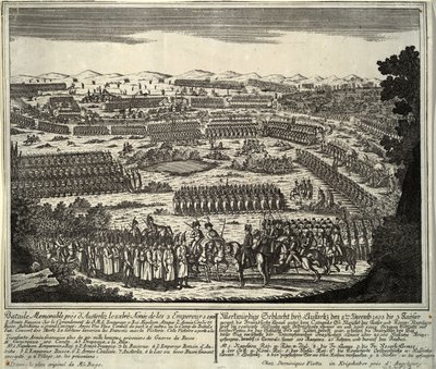 A Batalha de Austerlitz em 2 de dezembro de 1805, 1805 de Unbekannt