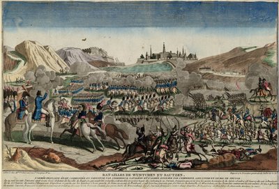 A Batalha de Bautzen, 1813 de Unbekannt