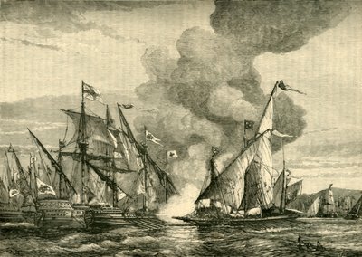 A Batalha de Lepanto, 1571, 1890. de Unbekannt