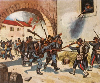 A Batalha de Sedan, 1º de setembro de 1870, 1936. de Unbekannt