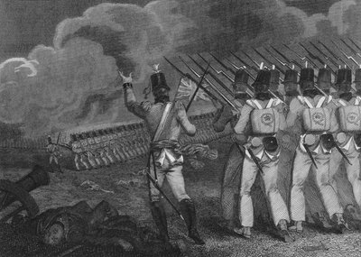 A Batalha de Vittoria, 21 de junho de 1813, século XIX. de Unbekannt