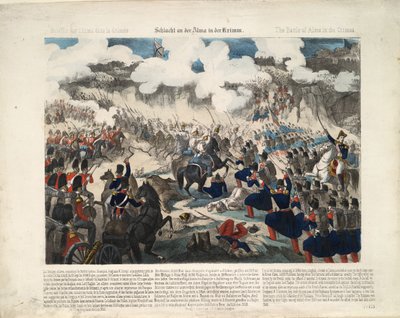 A Batalha da Alma em 20 de setembro de 1854, 1854 de Unbekannt
