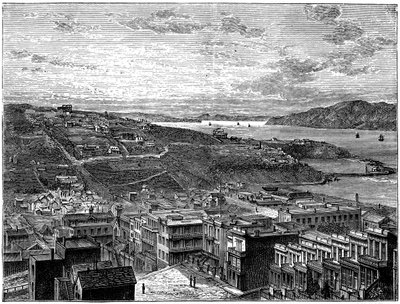 A Baía de São Francisco, América de Unbekannt