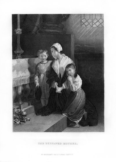 A Mãe Enlutada, 1872 de Unbekannt