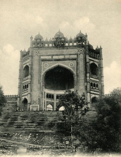 O portão de Bolund, Futtehpur Sikri. Agra. de Unbekannt