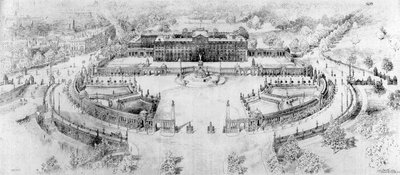 O Palácio de Buckingham, 1910 de Unbekannt