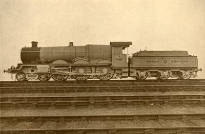 O castelo 4-6-0 de Caerphilly, estrada de ferro de Great Western, 1930. de Unbekannt