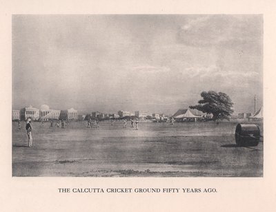 O Campo de Críquete de Calcutá, Índia, 1861 1912 de Unbekannt