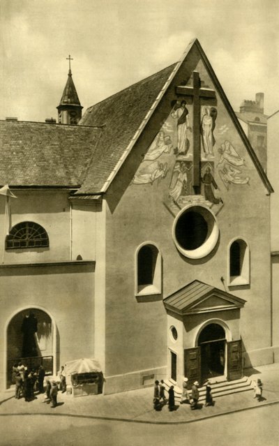 A Igreja Capuchinha, Viena, Áustria, c1935. de Unbekannt