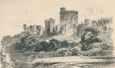 O castelo da costa de Berkshire, 1895 de Unbekannt