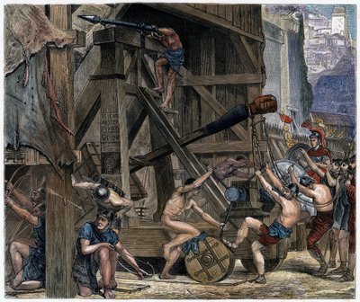 A catapulta, c1868 de Unbekannt