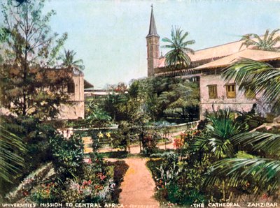 Catedral, Zanzibar, Tanzânia, África, 1904 de Unbekannt
