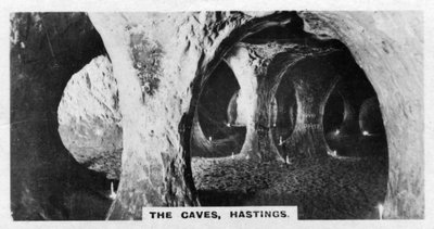 As cavernas, Hastings, Sussex, c1920s de Unbekannt