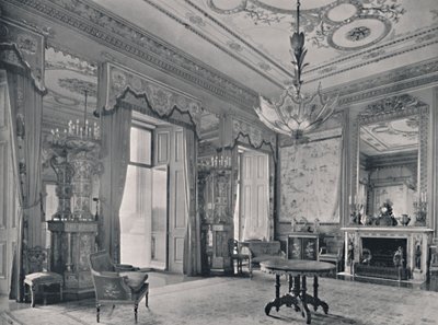The Center Room, Palácio de Buckingham, esquina sudeste, 1939 de Unbekannt