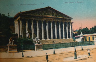 A Câmara dos Deputados, Paris, c1920 de Unbekannt