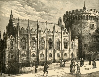 A capela real, Dublin Castle, 1898. de Unbekannt