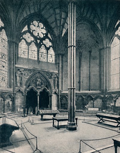 A Casa do Capítulo, Westminster, 1902 de Unbekannt