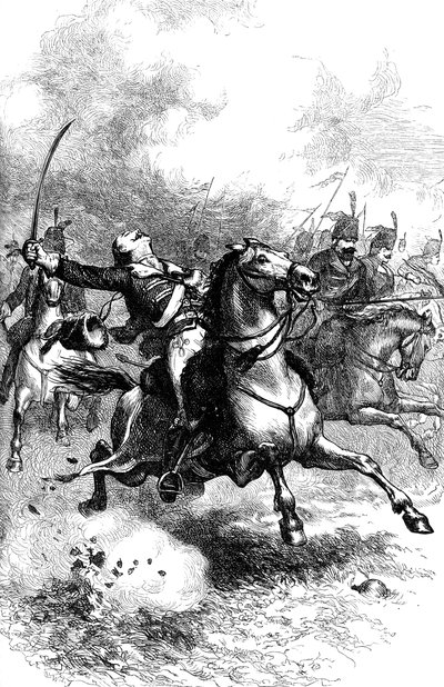 A acusação de Pulaski, c1880 de Unbekannt
