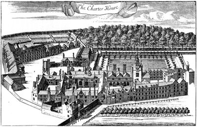 The Charter House Hospital, Londres, 1775, 1893 de Unbekannt