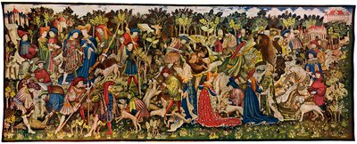 As tapeçarias de caça de Chatsworth, segundo da série, 1930 de Unbekannt