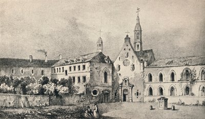 A Igreja e o convento dos Petits Augustins, 1915 de Unbekannt