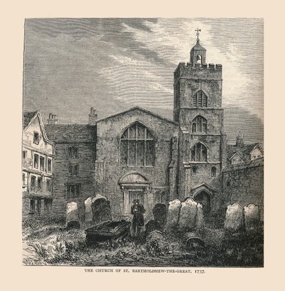 A Igreja de São Bartolomeu-o-Grande, 1737 de Unbekannt