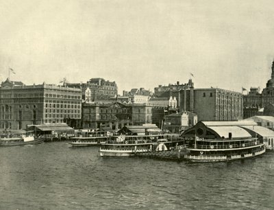 O Circular Quay, Sydney, 1901. de Unbekannt