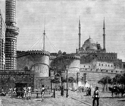 A Cidadela, Cairo, Egito, 1900 de Unbekannt