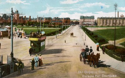 O comum de Clarence Pier, Southsea, Hampshire, c1904 de Unbekannt