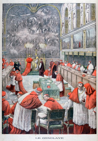 O Conclave, 1903 de Unbekannt