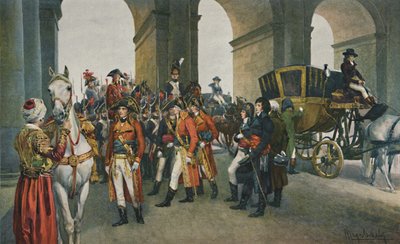 Os cônsules tomam posse das Tulherias, 10 de agosto de 1792, 1896. de Unbekannt