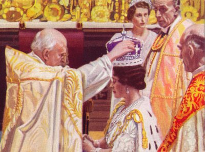 A coroação da rainha Elizabeth 1900-2002, 1937 de Unbekannt