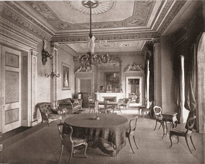 A Câmara do Conselho, Osborne House, East Cowes, Ilha de Wight, 1894. de Unbekannt