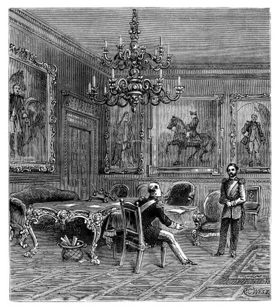 A Câmara do Conselho, Palácio de St Jamess, 1900. de Unbekannt