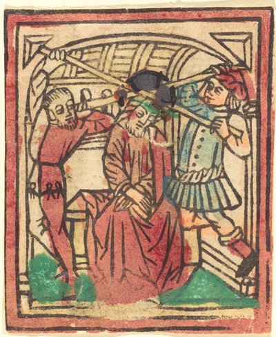 A coroação de espinhos, 1440. de Unbekannt