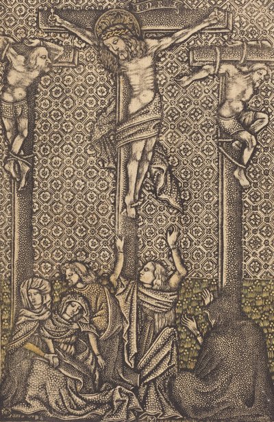 A Crucificação, c. 1460. de Unbekannt